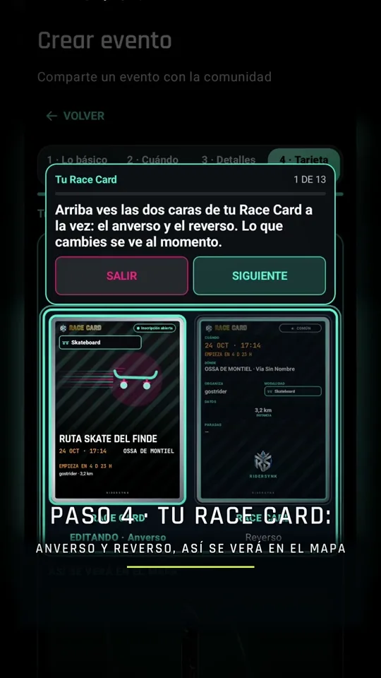 Vista previa del vídeo de crear una quedada